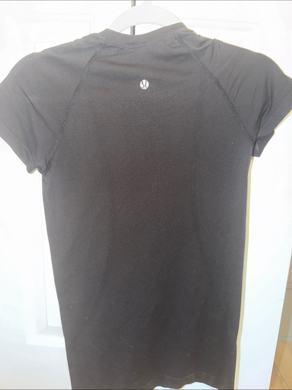 Women's Black Short-Sleeve Active Tee - Picture 2 of 2